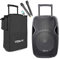 Vonyx AP1500PA Portable PA Speaker System 800W with Bluetooth, Wireless Microphones, Rechargeable Battery and Protective Cover - 15 Inch