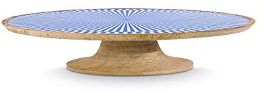 Pip Studio Royal Yerseke Servierplatte White Blue 22 cm