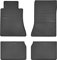 OMAC Gummi Fußmatten kompatibel mit Mercedes W124 1984-1997 Automatten Gummi Schwarz 4tlg