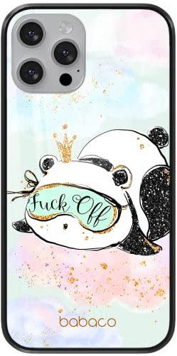 Babaco ERT GROUP mobile phone case for Apple Iphone 6 PLUS original and officially Licensed pattern Panda 001 made of hardened glass, protective cover