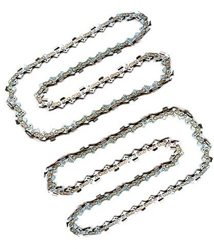 2 chaînes de tronçonneuse 45 cm - 1,3 mm - 3/8 - 62 TG remplace Stihl 63PM3 62, OBI 1712611, K 44