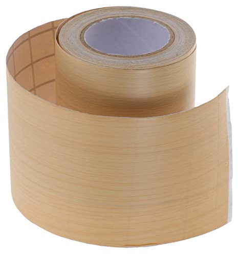 FUNOMOCYA Self-Adhesive Skirting Board Flexible Base Molding Trim 5m Roll Easy to Use for Wall Ceiling or Floor Corners No Tools Needed