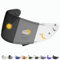 Everalo Kompatibel mit Shoei xspirit 3 Visier - Nxr - Ryd - Z7 - Rf1200 - X14 - Cwr 1 - Cwr f - Helmvisier Pinlock Ready - Nxr Visier Anti-Kratzer und Anti-Beschlag (Photochromatic)