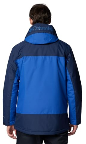 Columbia Men's Shotski Jacket, Mountain Blue/Collegiate Navy, Small