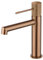 IMEX BDD038-1ORC LINE Monomando Lavabo Oro Rosa Cepillado