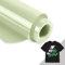 MeYuxg Plotterfolie Textil, 30,5 × 152cm Transferfolie, Leuchtet Im Dunkeln, Plotterfolie Selbstklebend, Heat Transferfolie Textil, Bügelfolie für T-shirts, Vinylfolie Plotter, Transferfolie Plotter