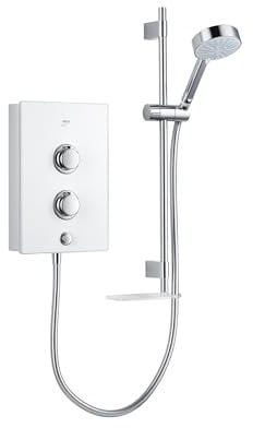 Mira Showers Decor 9.5KW White Single Outlet Electric Shower 1.1894.008