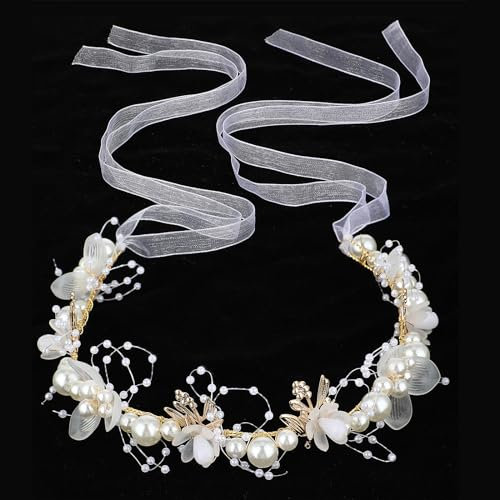 Haarkranz Haarschmuck Blumen Haarschmuck Kommunion Mädchen Haarschmuck Hochzeit Brautschmuck Haare Haarkranz Kommunion Erstkommunion Haarschmuck Braut Kopfbedeckung Für Braut Brautjungfer Blumenmädche