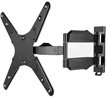 TV Rack Furniture TV Wall Bracket, Swivels Tilts Extends Rotates TV Wall Mount for 32-50 Inch TVs/LCD/LED Screen, Up to 45KG TV Rack Full Motion
