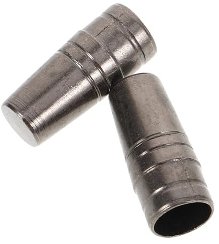 FUNOMOCYA 2 Pièces De Parapluie Parapluie Tops Couvre Embouts De Parapluie en Métal Couvercle De Pointe De Parapluie De Remplacement Couvercle De Pointe De Parapluie À Long