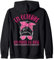 En Octobre On Porte Du Rose Cadeau Octobre Rose Ruban Rose Sweat à Capuche