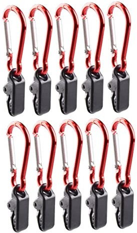 YARNOW Moschettone per Gancio per da Campeggio Morsetto per Esterno