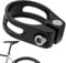 Sattelstützen-Rohrclip aus Aluminiumlegierung, verstellbare Sattelklemme, Sattelrohr-Clips für Fahrräder, hohe Härte, 28,6 mm/31,8 mm/34,9 mm, Fahrradzubehör für Mountainbikes