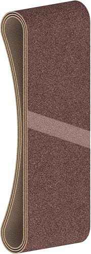 Bosch Professional 3 ud. Estuche de Bandas de Lija X440 Best for Wood and Paint (para Madera y Pintura, 75 x 457 mm, Grano 120, Accesorios para Lijadoras de Banda)