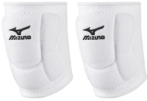 Mizuno LR6 Volleyball-Knieschoner, Weiß, Größe M