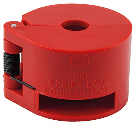 KS Tools 115.1269 Trommel-Entriegler mit Feder, rot, 3/8