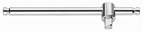 Facom - R120A_31895 - Poignée coulissante 1/4'' R120A - Position soit en T soit en L, Argenté