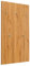 Holzprojekt-Summer Wandgarderobe Flurgarderobe Garderobenpaneel Massivholz Kernbuche mit 5 Kleiderhaken