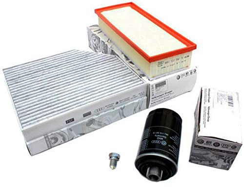 Original Audi Teile Inspektionspaket TFSI 1.8 2.0L A4 8K A5 8T Q5 8R Motor Service Wartungs Filter Öl Luft Pollenfilter