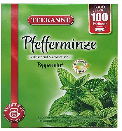 Teekanne Minze 100 x 1,25g