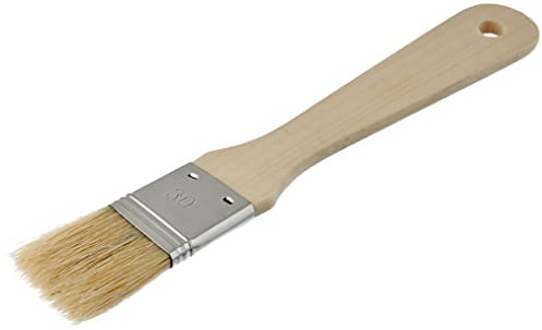 FMprofessional Backpinsel 19cm Backpinsel19cm, 30mm Naturborsten, Holz, Braun, ca