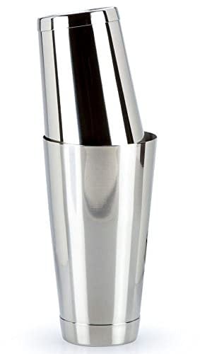 Barbits Boston Shaker à cocktail de 510,3 gram et 793,8 gram Tin – Professional Boisson mélanger les conserves, les en acier inoxydable Tin sur Étain