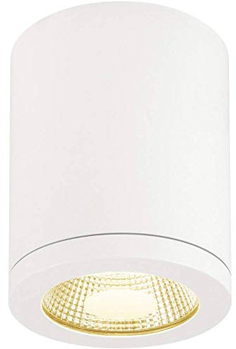 SLV luminaria de superficie de techo ENOLA_C / Foco led, luz de inundación, luminaria de superficie, iluminación de interior / 2000-3000 K 15 W 900 lm blanco regulable 35 grados