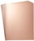 Genie Crafts Pappe Roségold (Set, 24 Blatt) - Metallic Schimmernd, 350 g/m², Einseitig Bedruckt - Bastelpapier, Bastelkarton - 21,6 x 27,9 cm