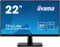 iiyama XU2294HSU-B1 21.5 Inch VA LCD with Slim Bezel, 4ms, Full HD 1920x1080, 250 cd/m² Brightness, 1x HDMI,1 x DisplayPort, 1 x VGA, USB Hub, 2 x 1W Speakers