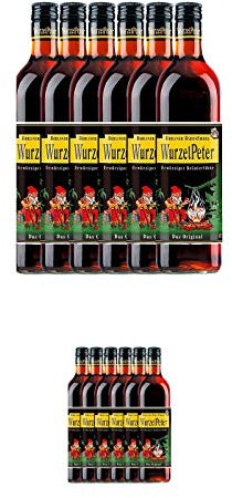 Wurzelpeter Kräuterlikör 30% 6 x 0,7 ltr. + Wurzelpeter Kräuterlikör 30% 6 x 0,7 ltr.