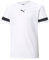 PUMA Unisex Kinder Teamrise Jersey Jr Shirt, Puma White-puma Black-puma White, 140 EU