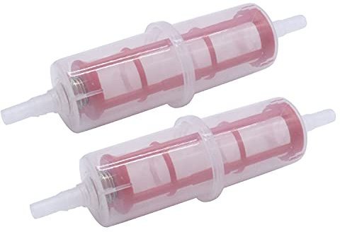 2 filtros de combustible universales para tubos de 8-10 mm
