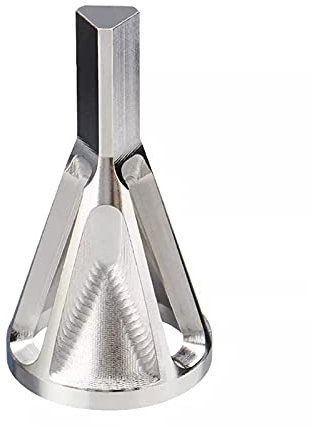 SYHML-SHOP Deburring External Chamfer Tool Deburring Drill Bit,Deburring External Chamfer Tool Stainless Steel Remove Burr Tools (Color : Silver hexagon)