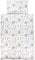 TupTam Kinder Bettwäsche Set Babybettwäsche Bettbezug 100 x 135 120 x 90 Kissenbezug 40 x 60 Jungen Mädchen 2-TLG, Farbe: Igel/Hase/Blau, Größe: 135x100 cm