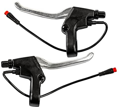ZÜNDAPP Bremsgriff 200 mm 2 Pin Bremshebel Zweifingertyp Bremse Paar Set links rechts (links)