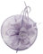 Finecy In New Women's Ladies Wedding Day Races Cocktail Headband Occasion Fascinators Royal Ascot (Light Purple)