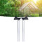 jerss 2Pcs Greenhouse Rain Gutter Drains Downpipe Rainwater Butt Pipe Kit Small Silver Small Greenhouse Rainwater Drainage Kit Applicable Scenarios Water Pipe Set for Supplier Name Leaf Blower Vacuum