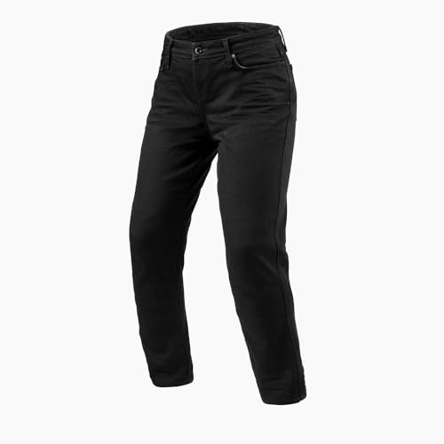 REV'IT! Revit Violet BF Damen Motorrad Jeans, schwarz, 26/30