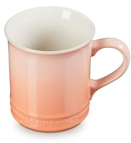 Le Creuset Stoneware Vancouver Mug, 14 oz., Peche