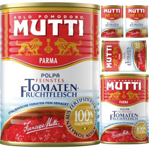 Mutti Polpa Feinstes Tomaten-Fruchtfleisch 400 gramm x 5 STÜCK
