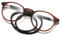 Kexinsuo-Lesebrille Anti-Blaulicht, Magnetverschluss Clip, für Damen&Herren-Faltbares, Verstellbares (brown, 1, x)