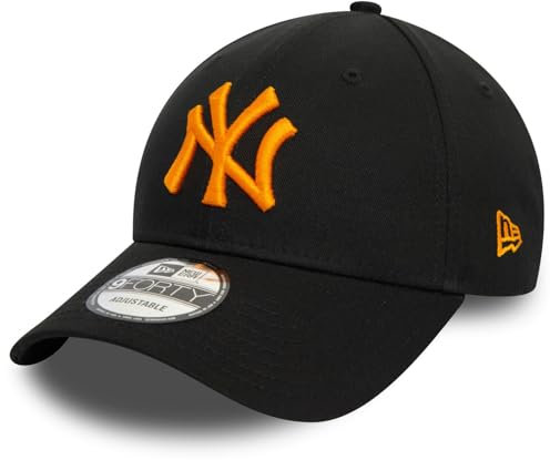 New Era 9Forty Strapback Cap New York Yankees schwarz orange