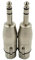 Qczhiwen 1/4 TRS Male to XLR Female Balanced Audio Adapter, 2-Pack – Professional Microphone, Mixer & Stage Equipment Connector‌