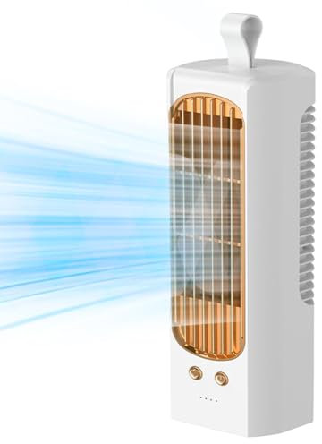 Enfriador de aire portátil, ventilador de refrigeración de habitación | Ventilador de aire acondicionado de escritorio personal,Enfriador de aire para habitación Personal, recargable,