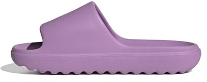 adidas unisex-adult Adilette Lumia, Preloved Purple/Preloved Purple/Preloved Purple, 9 Women/8 Men