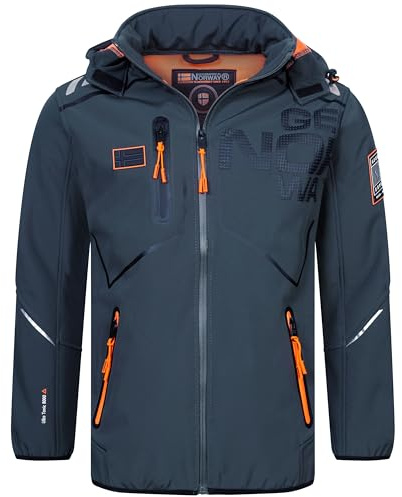 Geographical Norway Herbst Winter Jacke Softshell Outdoor Regen Übergangs Jacke IMS Production