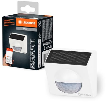 LEDVANCE SMART+ WiFi Outdoor-Bewegungsmelder, IP65, Kunststoff, weiß, 4-Pack