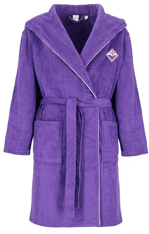 ACF Fiorentina accappatoio con cappuccio kid