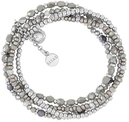 Lizas Schmuckarmband vierreihiges Armband Perlenarmband viele Farben