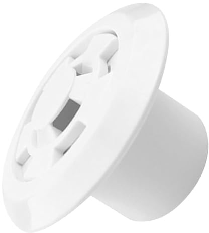 DOITOOL Buse de Sortie Piscine Fleurie 1,5 en Abs Solide Grille Anti-Obstruction, Raccord Entrée d'eau pour Piscines Enterrées, Spa et Évacuation Uniforme des Eaux de Refoulement